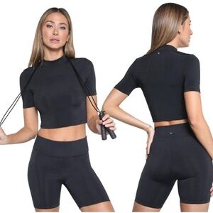 Koral Black Women's Bike Shorts